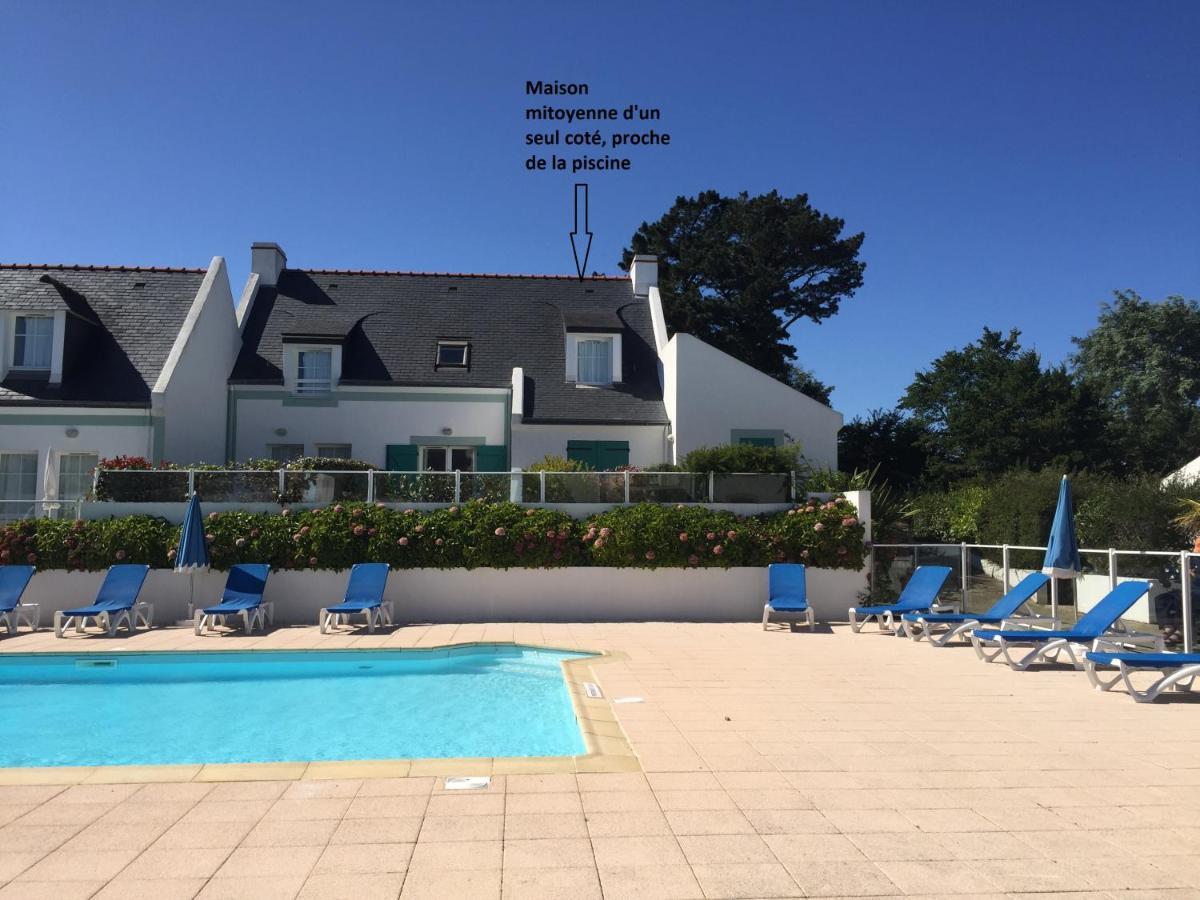 Maison De Vacances De 56 M2 Dans Residence Avec Piscine Chauffee Proche Plages Locmaria Екстериор снимка